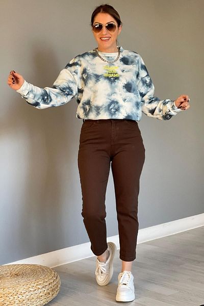 Geppetto Penolope Brown Mom Jean - Γυναικείο στυλ