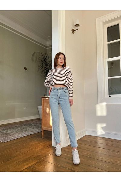 Geppetto Penolope Women's Mom Jean - Lavabil, Model 2549