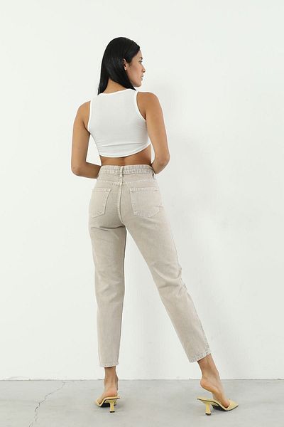 Geppetto Penolope Stone Colored Women's Jean Pants
