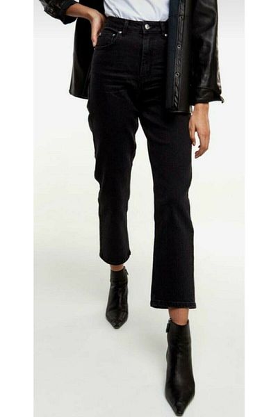 Geppetto Penolope Black High Waist Mom Jeans - 2024 Women's Fashion