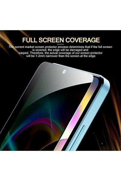 aheaks Infinix Note 30 Mat Parmak İzi Bırakmayan Hayalet Ekran Koruyucu Kırılmaz Cam