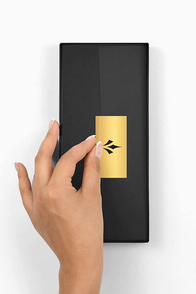 AkalBatu No1 27 Classic Series Sticker - Gold - 6X6Cm