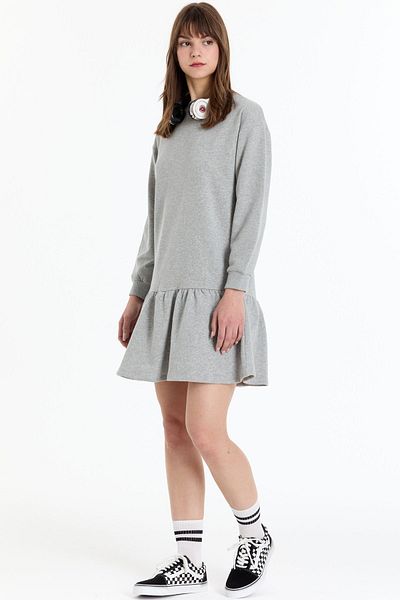 Kyron Cutout Detailed Sports Women's Dress - Gray