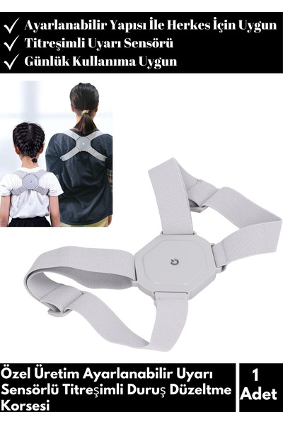 Wintoup Premium Seri Tüm Yaşlar İçin Şarjlı Titreşimli Sensörlü Duruş Bozuklu...