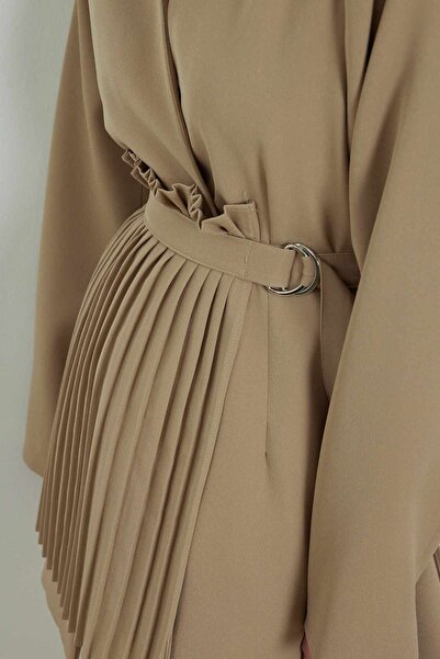 Hooopstore BLAZER JACKET WITH ACCESSORY - STONE