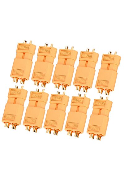 TLS Robotik 10 Çift XT60 Konnektör Seti (Erkek + Dişi) Batarya LiPo Pil Soket...