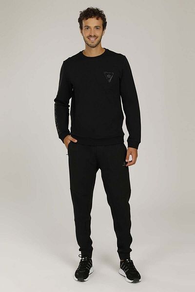 lumberjack Ct107 Basic Jogger Ανδρικό Φούτερ - Μαύρο