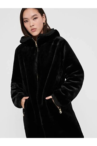 ONLY 15208727 Double Sided Women's Coat - Black