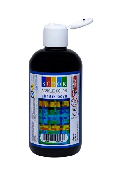 Südor Akrilik Boya 250 Ml Siyah