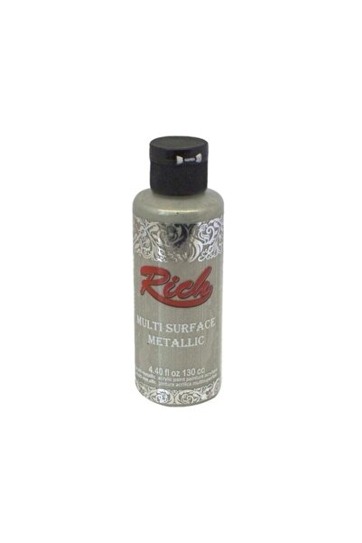 Rich Multi Surface Metalik Gümüş 130 Ml Akrilik Boya 6508
