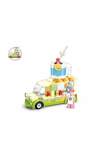 Sluban Dream of Girls Stroller - Milk Color 02550
