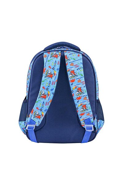 MUGGLE Shark Blue School Bag - Mu-0044