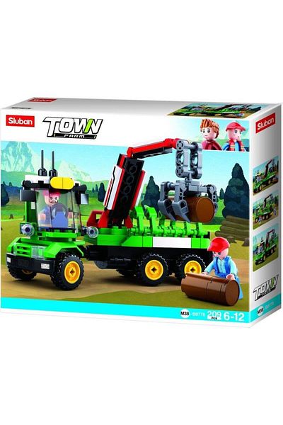 Sluban Town Big Trailer - 01170 Model