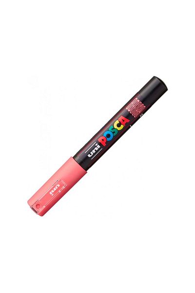 Unibal 0.7mm Coral Pink Uni Posca Water Based Painting Marker