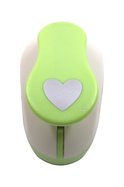 Kırtasiye Ofisi ثقب Bs124 - 3.8 سم على شكل قلب ماكسي