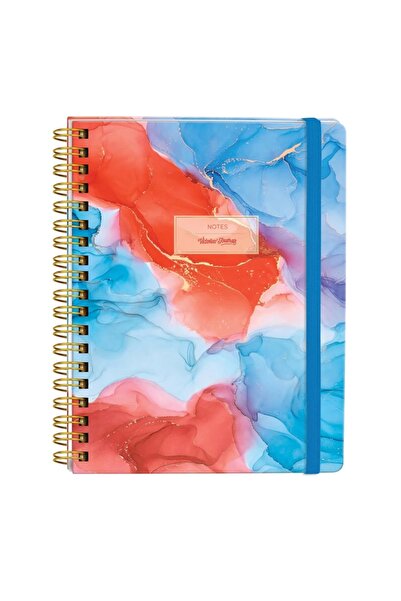 Victoria's Journals 0057 Notes 17x24cm Spiralli Sert Kapak 90gr. 96yp. Noktal...
