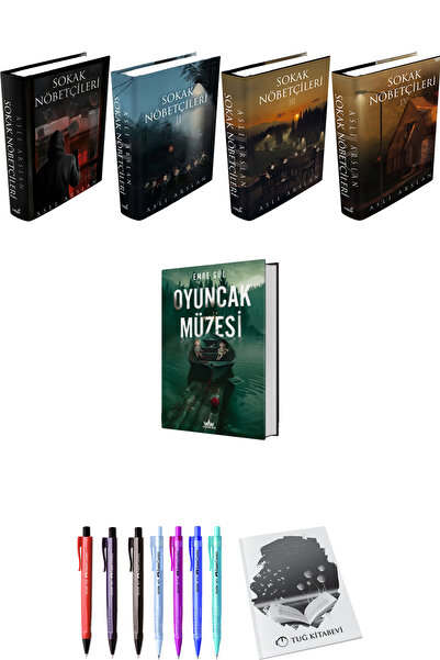 İndigo Kitap Sokak Nöbetçileri 4lü Set Ciltli ve Oyuncak Müzesi 1 Ciltli Emre...