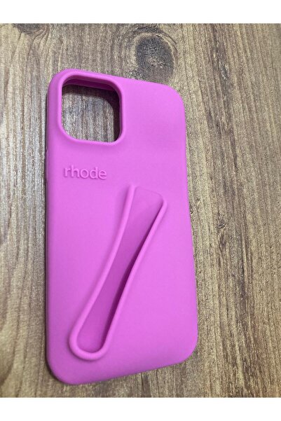 Newon İphone 12 Pro Max Shortcake Rhode Lip Case Logolu Telefon Kılıfı Kapak Cover Case