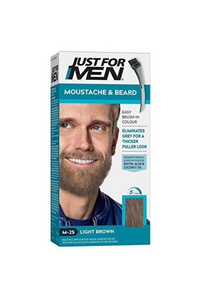 Just For Men Sakal Ve Bıyık Boyası Açık Kahve M-25