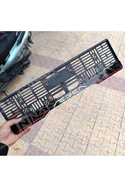 Nar Promosyon EGEA FIAT - EGEA Logolu Tüm Araçlarla Uyumlu Pleksi Plakalık 2 Adet 1 Takım