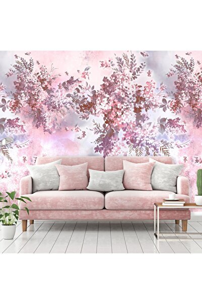 dreamwall Duvar Kağıdı Küçük Çiçekli Ağaç Desenli Silinebilir Tekstil (EN: 360, BOY: 270)