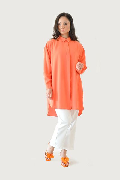 Rukayyel Orange Adriana Shirt