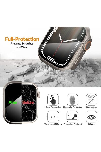 mimtec Ultra and 45mm Case Converter Watch - Screen Protector and Full Protection