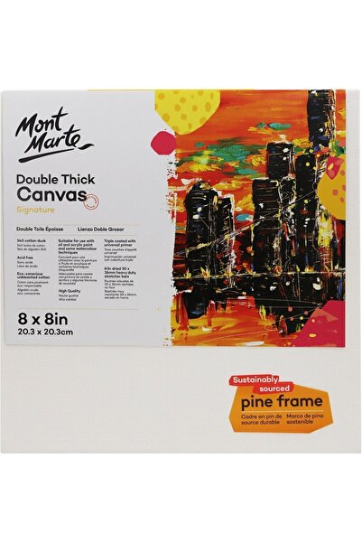 Mont Marte MM Signature Kanvas Çam Çerçeve D.T. 20.3x20.3cm