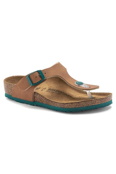 Birkenstock شبشب أطفال Gizeh Bf Desert Soil1024327-زنجبيل بني