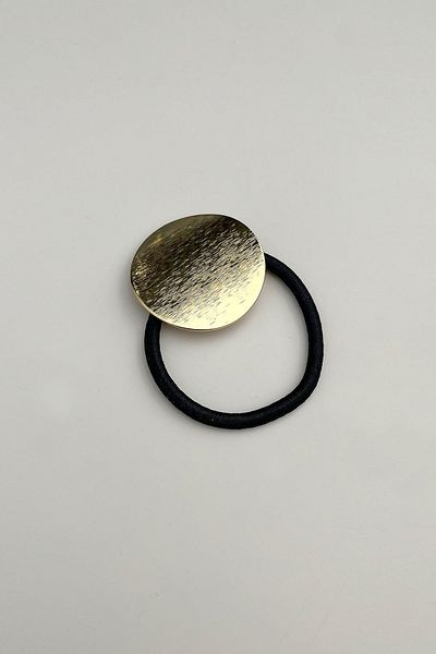 Modex Round Circle Plate Rubber Buckle (Size:4cm)