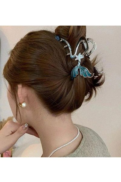 Modex Turquoise Fish Tail - Starfish Latch Buckle (Size: 12cm)