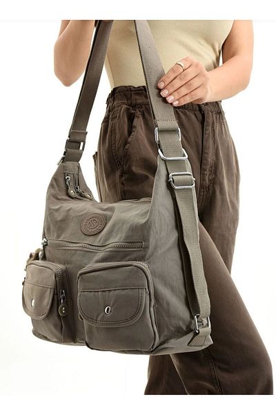 CKN Non-Impressive - Clinker Fabric Backpack and Shoulder Women's Bag