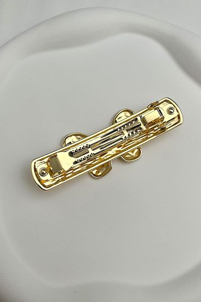 Modex Gold Color Automatic Buckle with Butterfly Figure (Size:8 cm)