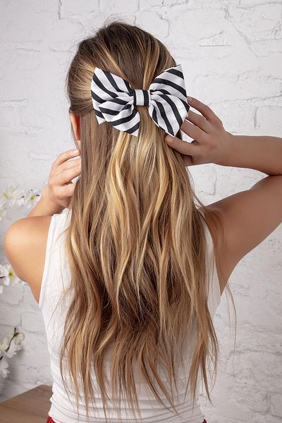 Modex Automatic Hair Clip - Double Stripes