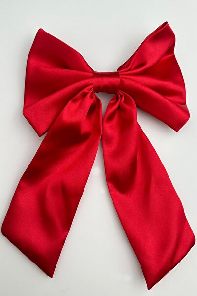 Modex Clip de păr automat cu fundă roșie