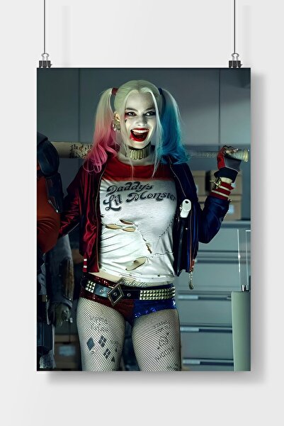Luna Marissa Harley Quinn Film Poster Çerçevesiz Duvar Posteri
