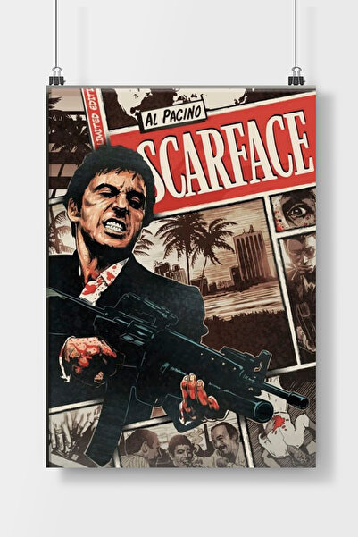 Luna Marissa tony montana TvFilm Poster Çerçevesiz Duvar Posteri