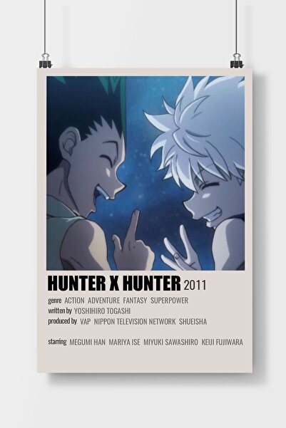 Luna Marissa Hunter x Hunter Anime Poster Çerçevesiz Duvar Posteri