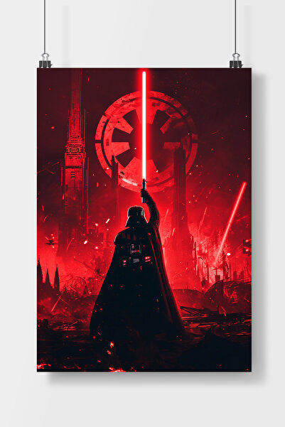 Luna Marissa Star Wars İmparator Darth Vader Film Poster Çerçevesiz Duvar Pos...