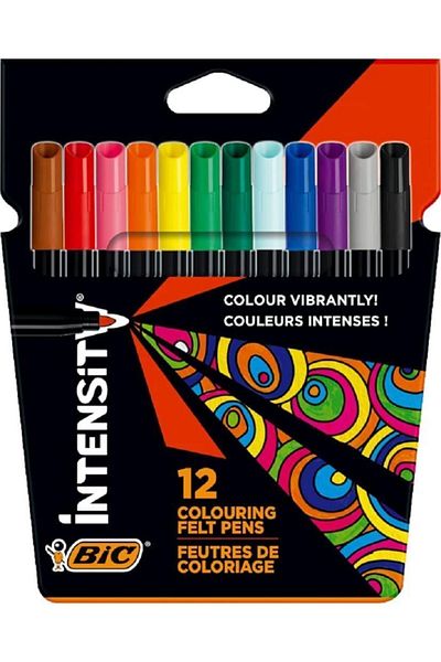 Bic Intensity Felted Paint Pen 12 Colors