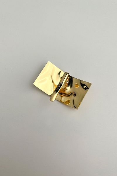 Modex Curved Rectangular Hair Snap Buckle