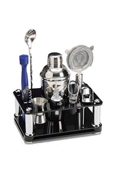 Zicco Akrilik Standlı Bar Kokteyl Seti