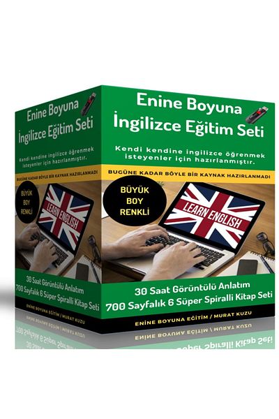 Enine Boyuna Eğitim مجموعة التدريب على اللغة الإنجليزية الطولية المستعرضة (الحجم الكبير الملون) - التدريب على الطولية المستعرضة