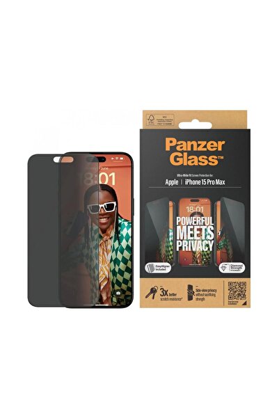 Panzer Glass İphone 15 Pro Max Uwf Hayalet Cam Ekran Koruyucu