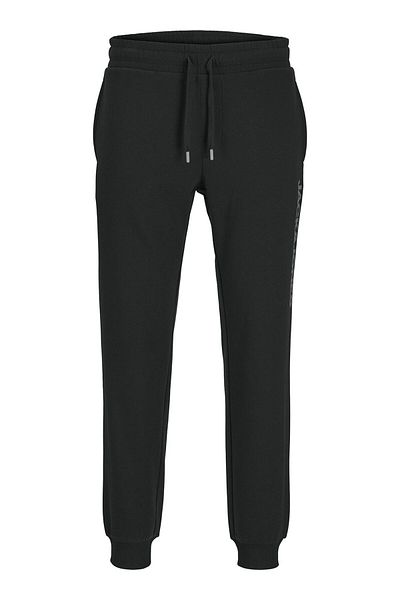 Jack & Jones Jpstgordon Black Cotton Men's Sweatpants - 12258477