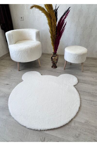 trivago halı Kaymaz Yıkanabilir Yumuşak Peluş Miki Ayıcık Çocuk Odası Oturma ...