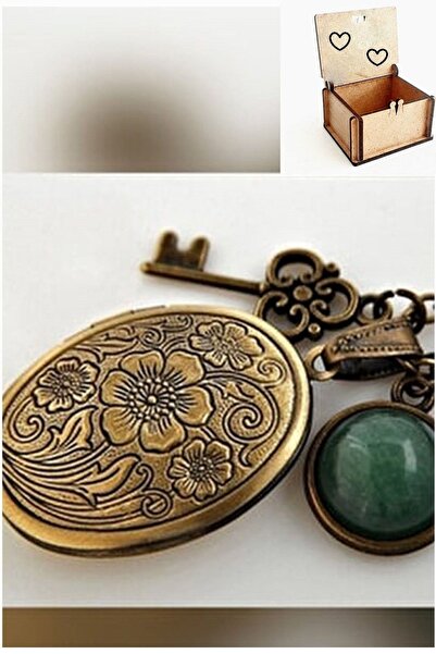 LADYMİRAGE قلادة مدلاة عتيقة للحديقة المخفية