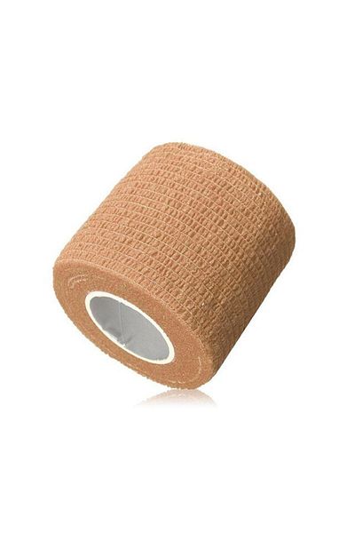 iron medical Nude Colored Coban Bandage - 5 Cm x 4.5 M, Self Adhesive
