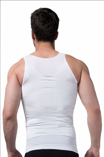 bejamonti Men's Recovery and Slim Showing Corset Athlete Black and White Pack of 2