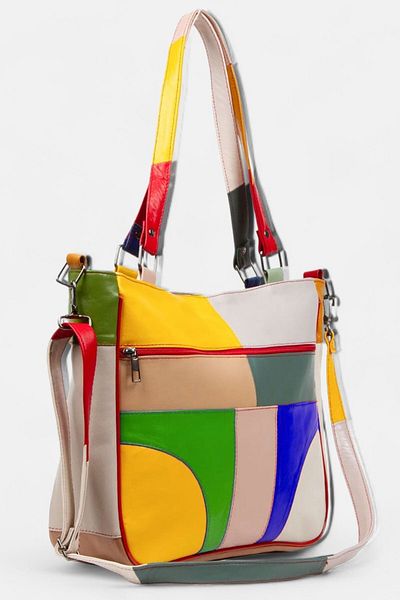Lederax Mommy Bag LD403 - Geanta de mana si umar din piele naturala